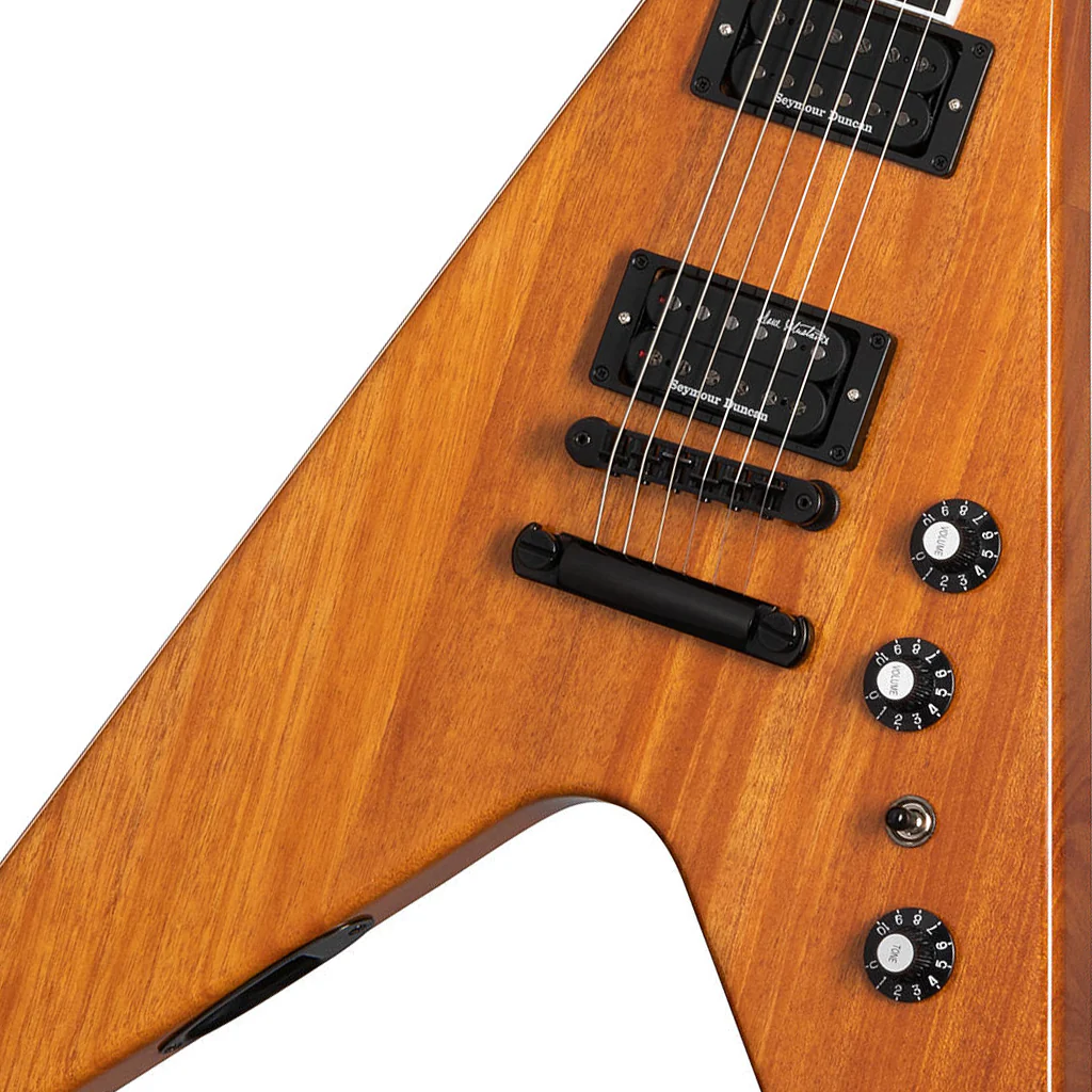 Gibson Dave Mustaine Flying V EXP - Antique Natural - Image 6