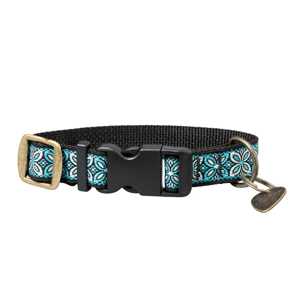Gibson Dog GTR Strap & Collar Set Blue MD 18-27KG - Image 2