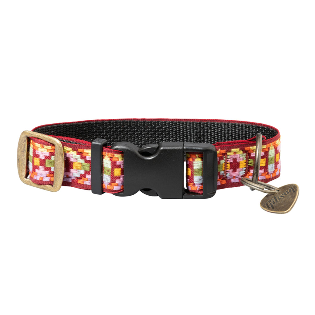 Gibson Dog GTR Strap & Collar Set Pink SM 7-27KG - Image 2