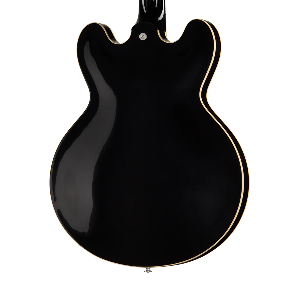 Gibson ES-335 50s Semi-Hollow Electric Guitar - Ebony - Image 3