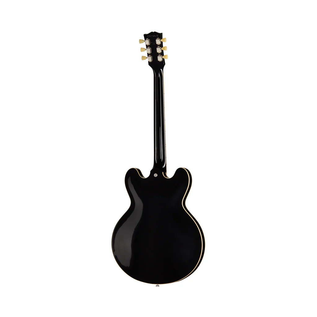 Gibson ES-335 50s Semi-Hollow Electric Guitar - Ebony - Image 5