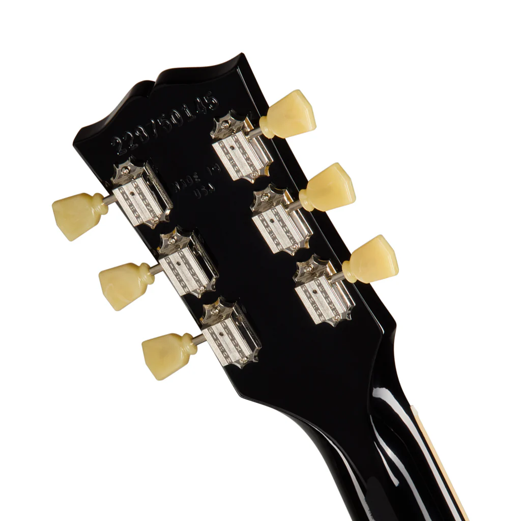 Gibson ES-335 50s Semi-Hollow Electric Guitar - Ebony - Image 7