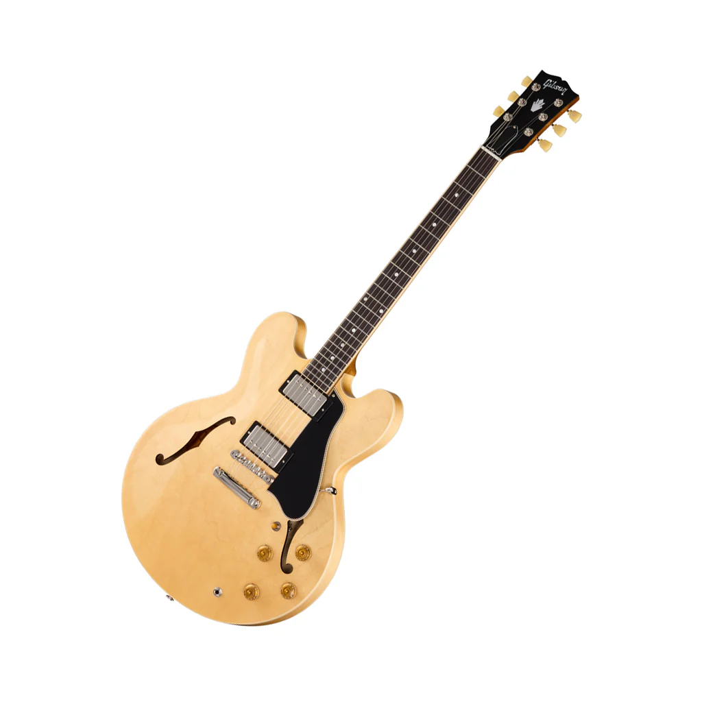 Gibson ES-335 50s Semi-Hollow Electric Guitar - Vintage Natural - Image 9