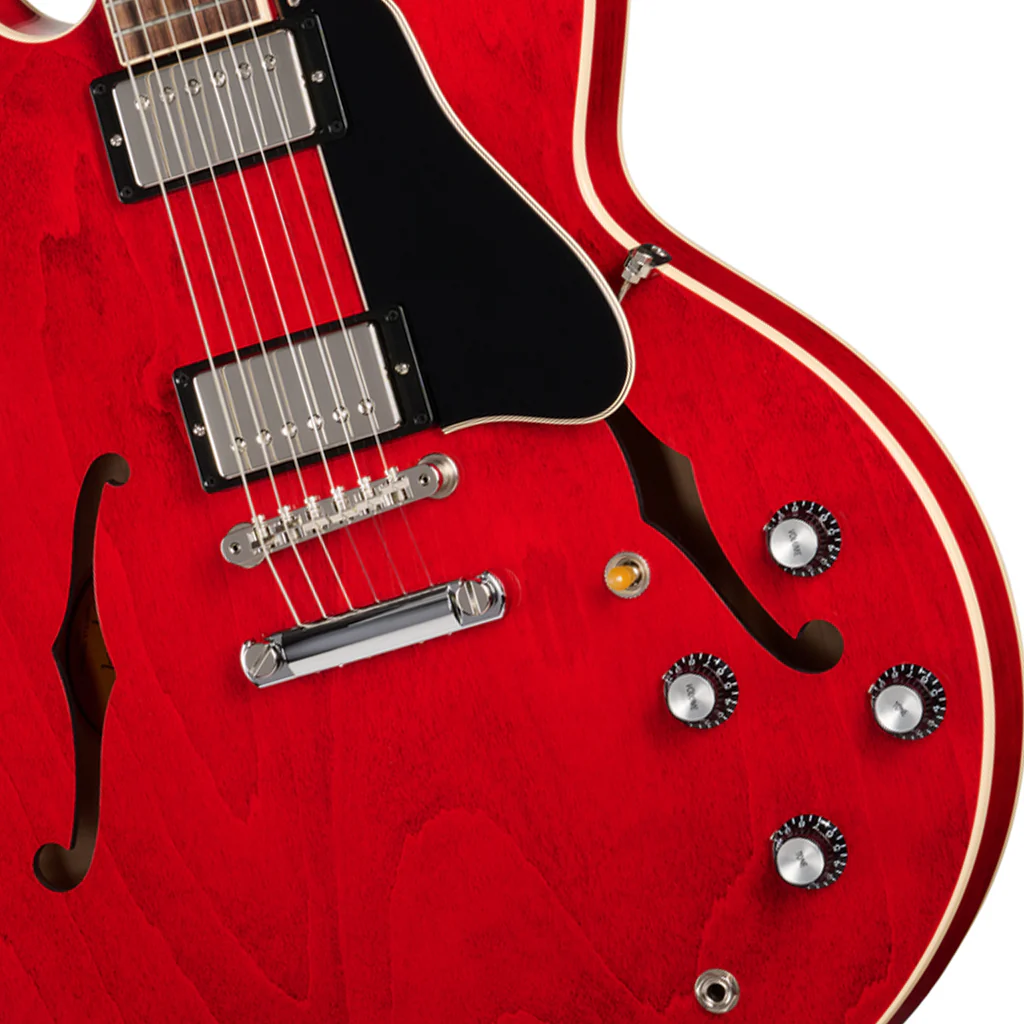 Gibson ES-335 60s Semi-Hollow Electric Guitar - Sixties Cherry - Image 8