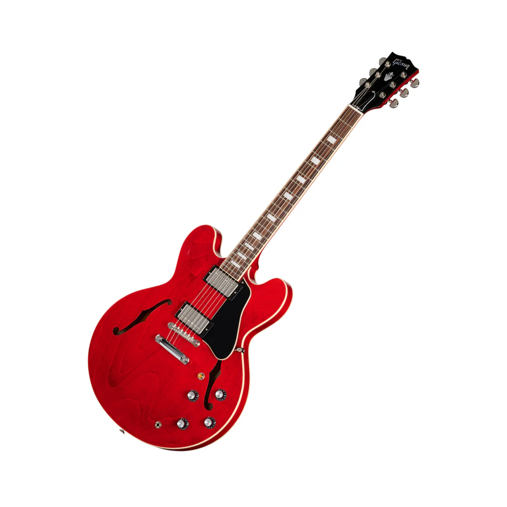 Gibson ES-335 60s Semi-Hollow Electric Guitar - Sixties Cherry - Image 9