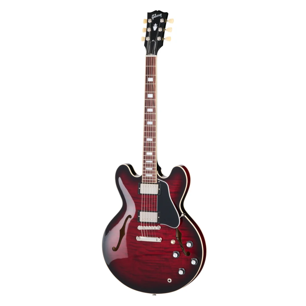 Gibson ES-335 Figured Semi-Hollowbody Electric Guitar - Blood Moon Burst - Image 2