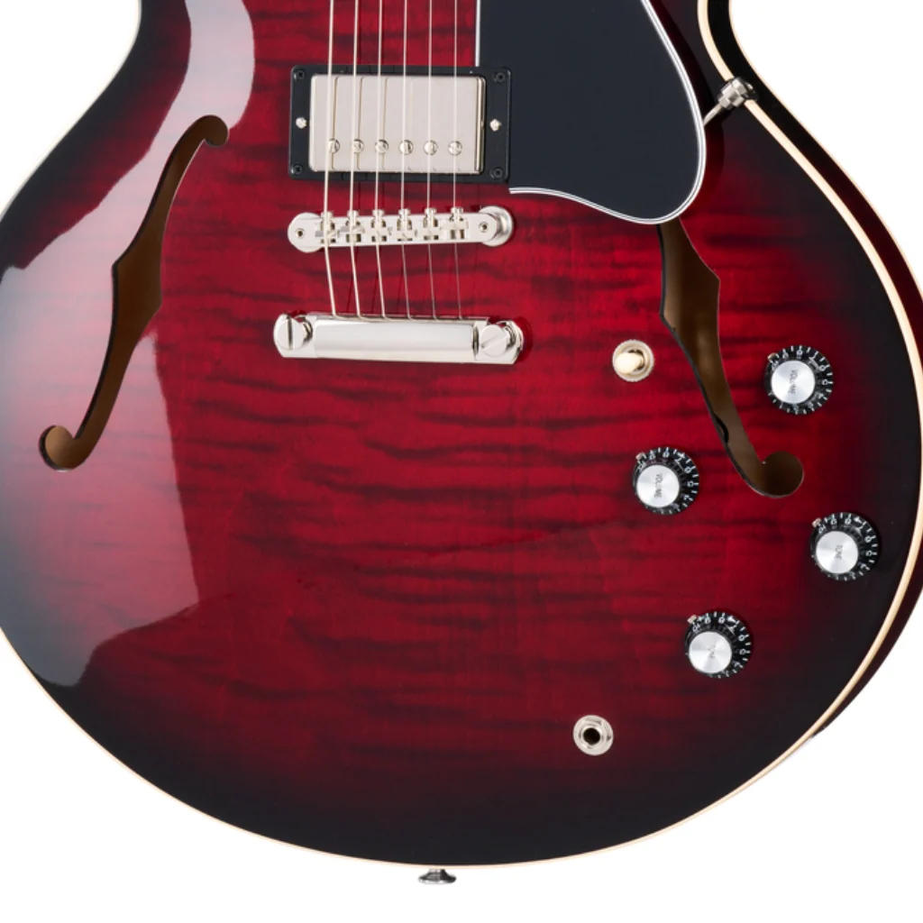 Gibson ES-335 Figured Semi-Hollowbody Electric Guitar - Blood Moon Burst - Image 7