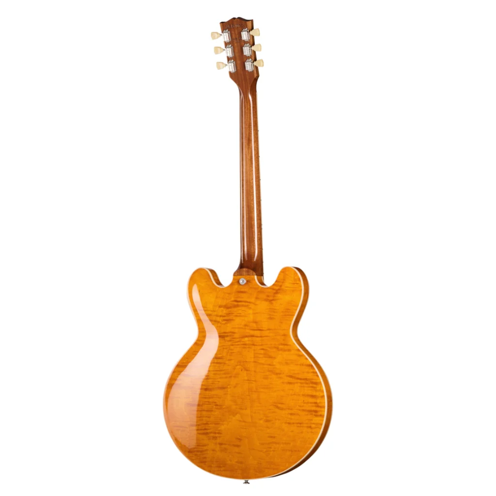 Gibson ES-335 Figured Semi-Hollowbody Electric Guitar - Honey Amber - Image 3