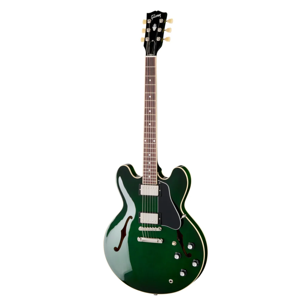Gibson ES-335 Semi-Hollowbody Electric Guitar - Spearmint - Image 2