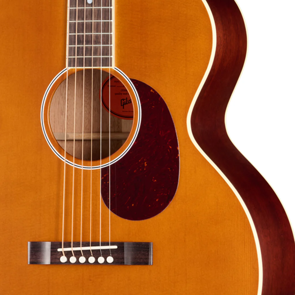 Gibson J-185 Century 12-Fret Acoustic Guitar - Vintage Amber - Image 7