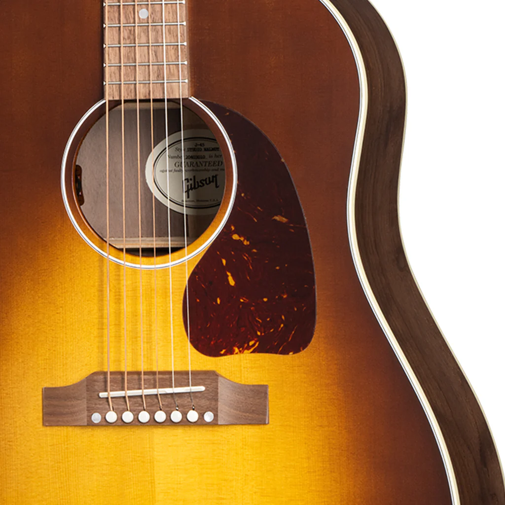 Gibson J45 Studio Walnut Satin Walnut Burst - Image 6