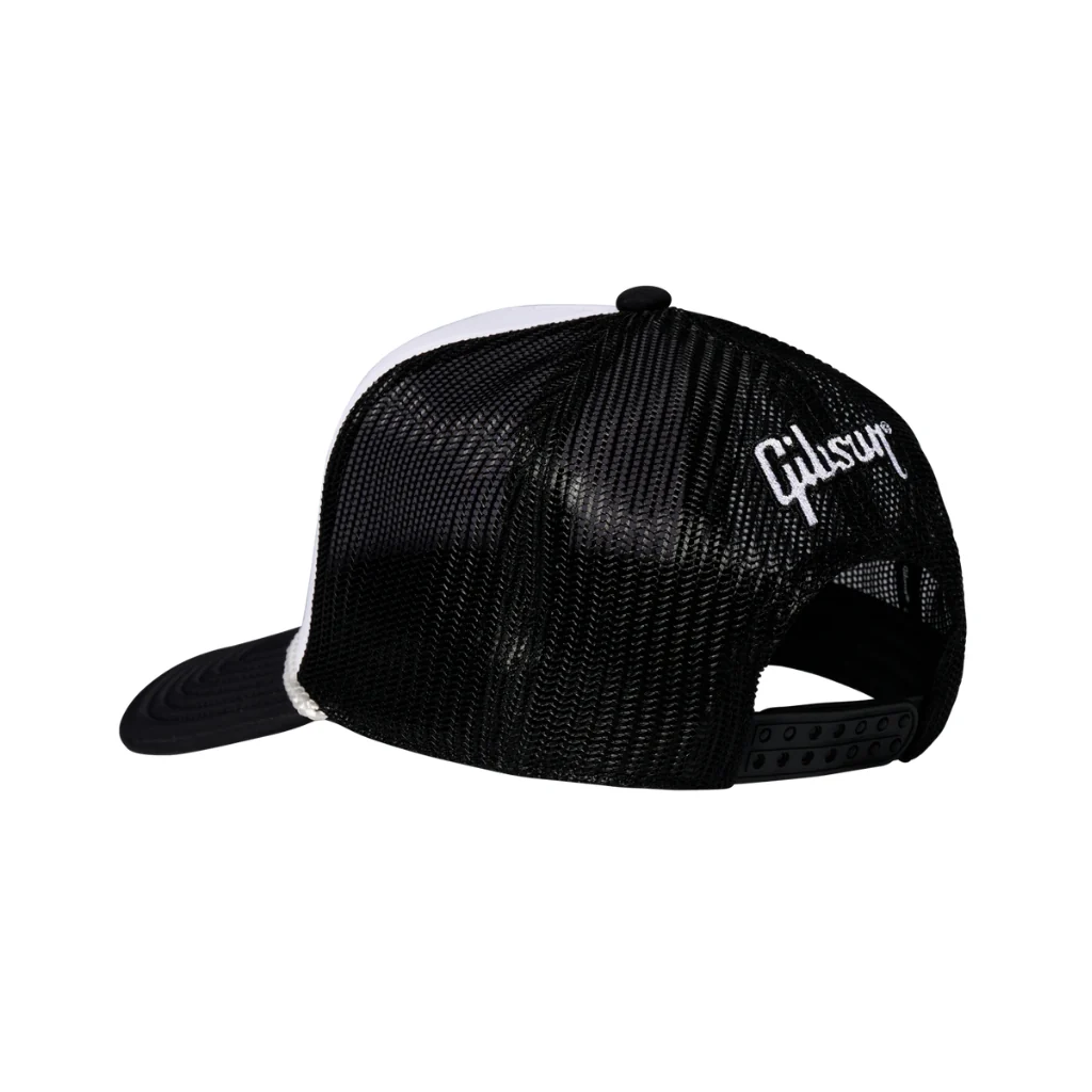 Gibson Kid's Born 2 Rock Trucker Hat - Black/White - Image 2
