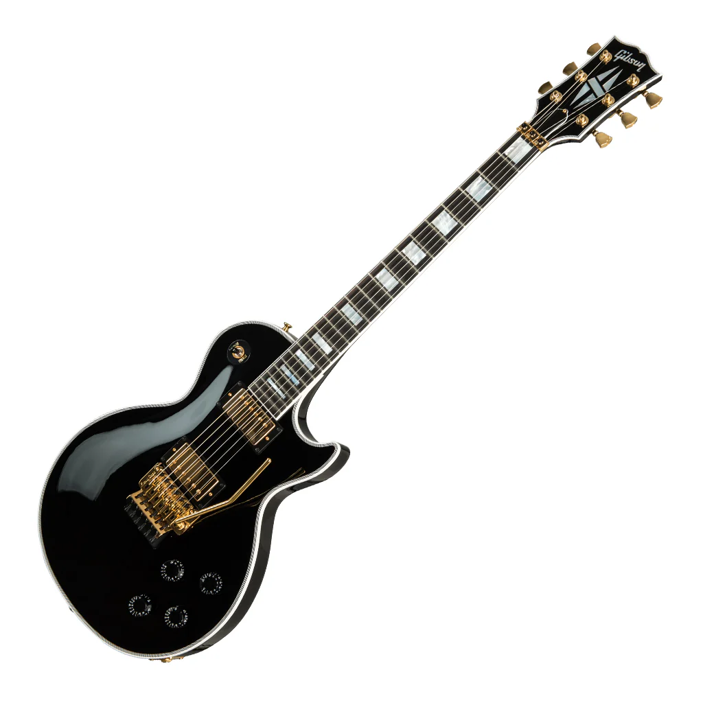 Gibson Les Paul Axcess Custom Ebony (Gold Hardware) - Floyd Rose - Image 7