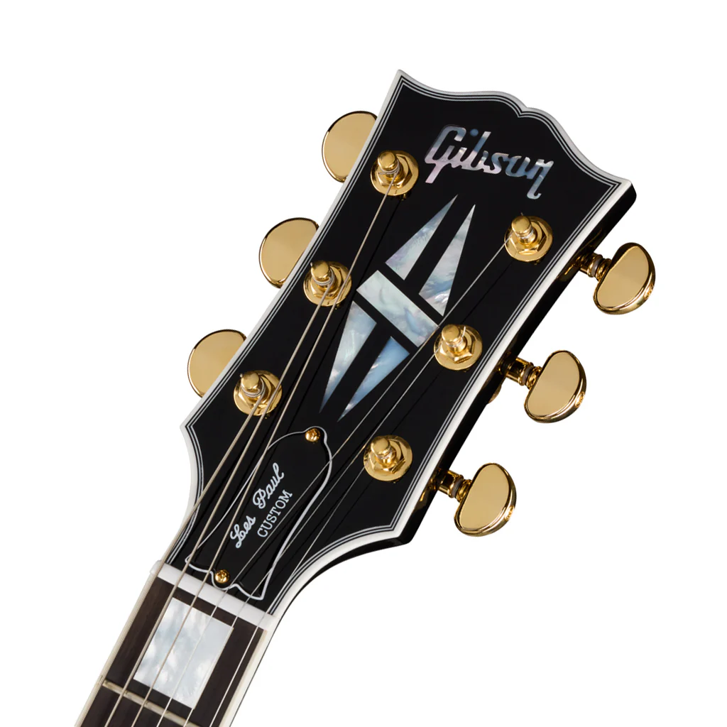 Gibson Les Paul Custom Long Scale Electric Guitar - Ebony - Image 5