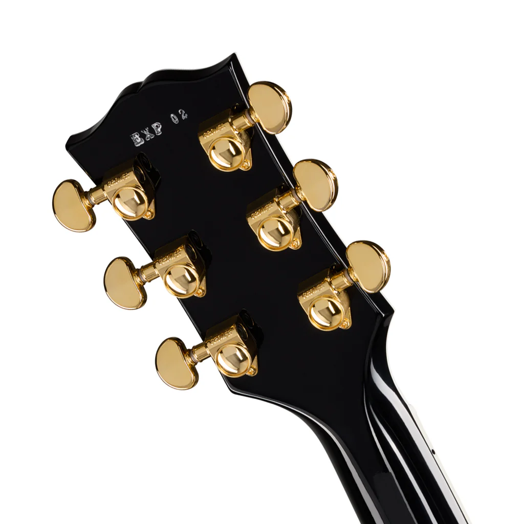 Gibson Les Paul Custom Long Scale Electric Guitar - Ebony - Image 6