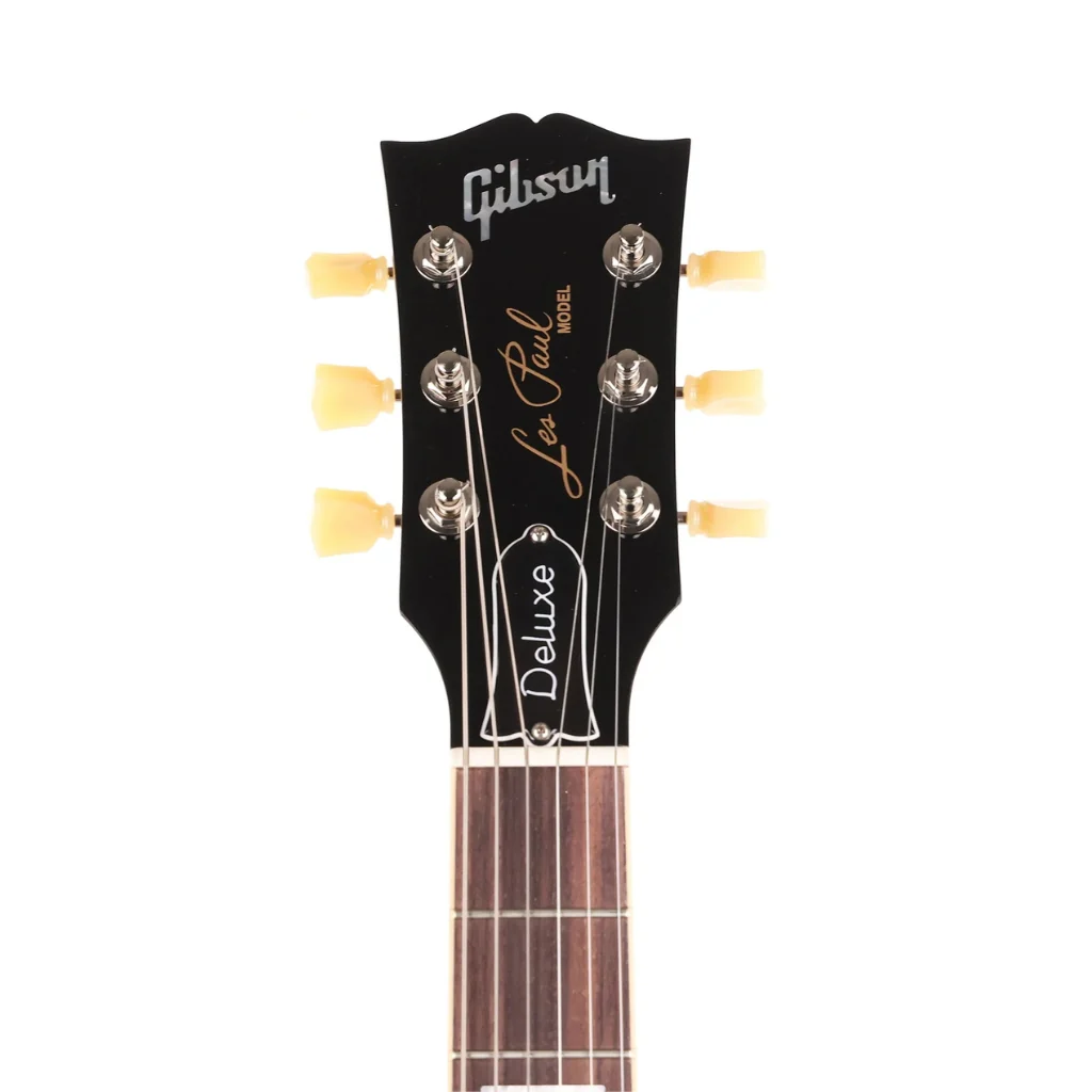 Gibson Les Paul Deluxe 70s Electric Guitar - 70s Cherry Sunburst - Image 5