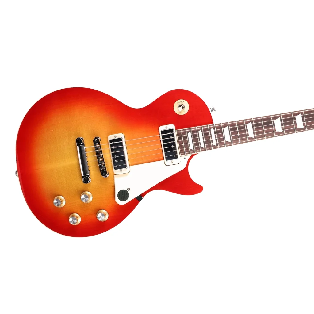 Gibson Les Paul Deluxe 70s Electric Guitar - 70s Cherry Sunburst - Image 8