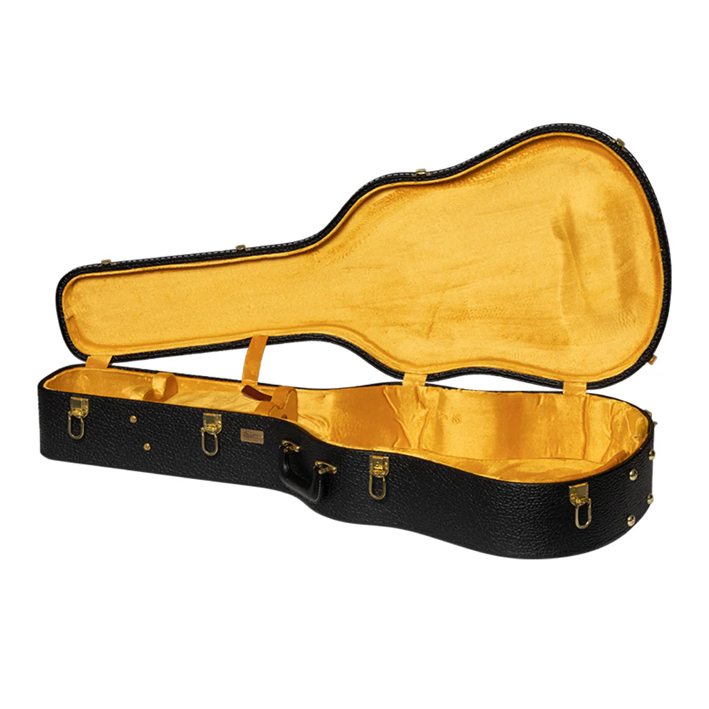 Gibson Lifton Black/Goldenrod Case Dreadnought - Image 2