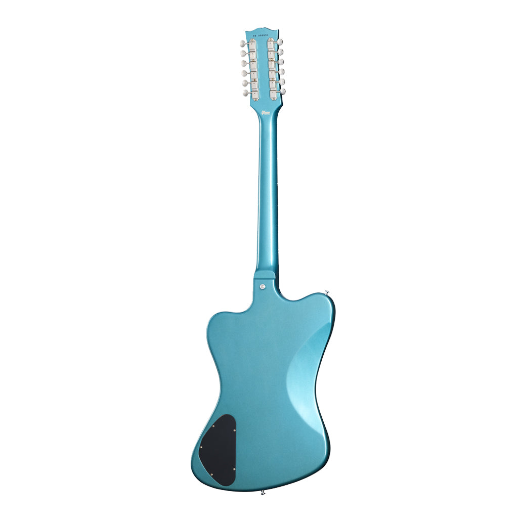 Gibson Non Reverse Firebird V 12 String Reissue Aqua Mist VOS - Image 3