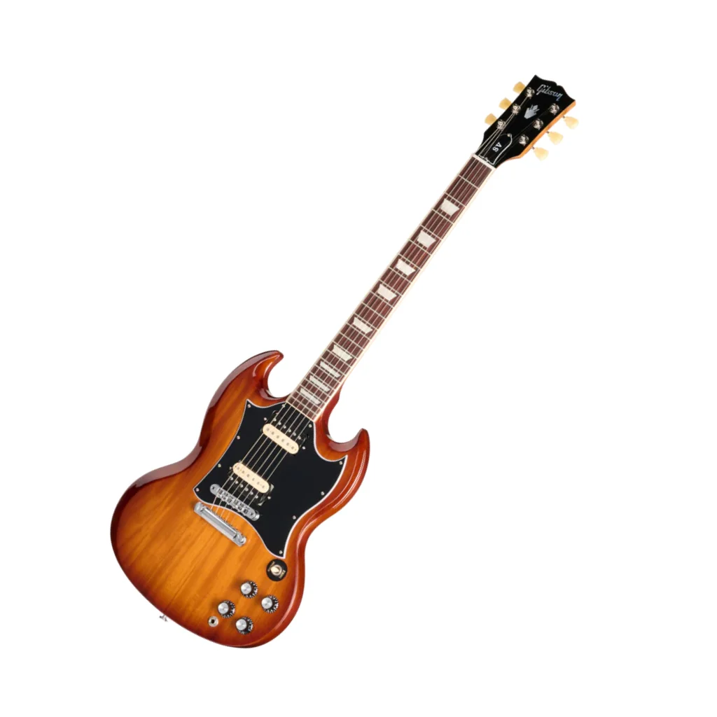 Gibson Sadler Vaden SG Standard Electric Guitar w/Case - Natural Burst - Image 8
