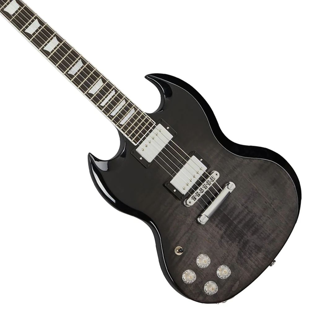 Gibson - SG Modern Left Handed - Trans Black Fade - Image 7