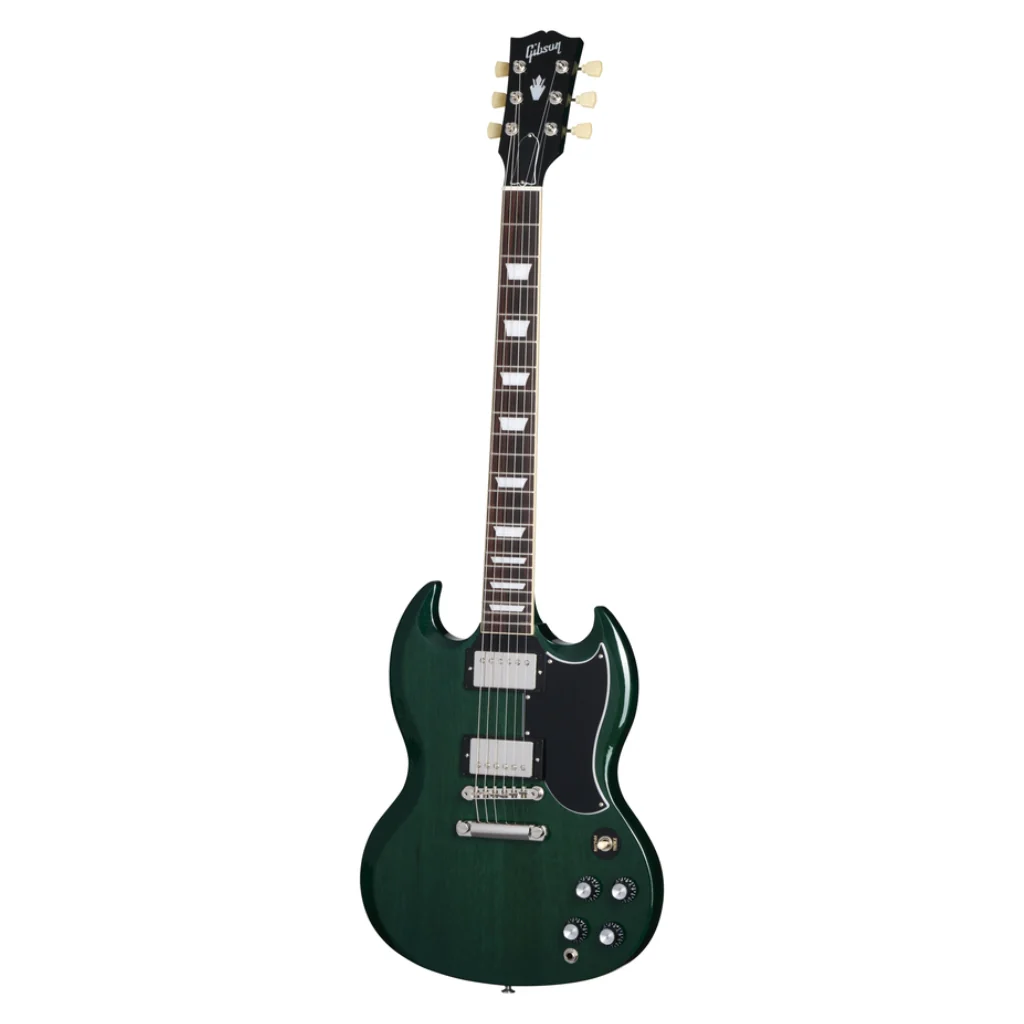 Gibson SG Standard '61 Electric Guitar - Translucent Teal - Image 2