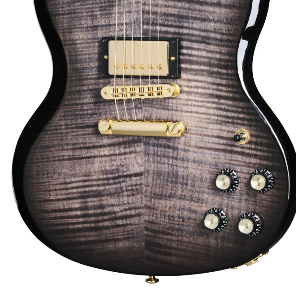 Gibson SG Supreme - Translucent Ebony Burst - Image 6