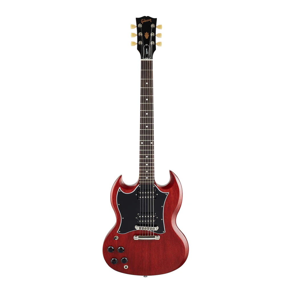 Gibson SG Tribute Satin Left Handed Electric Guitar - Vintage Cherry - Image 2