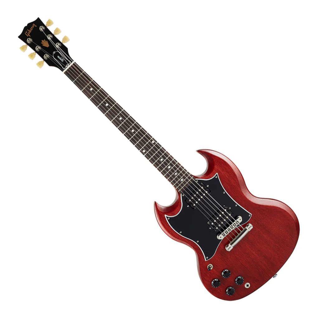 Gibson SG Tribute Satin Left Handed Electric Guitar - Vintage Cherry - Image 5