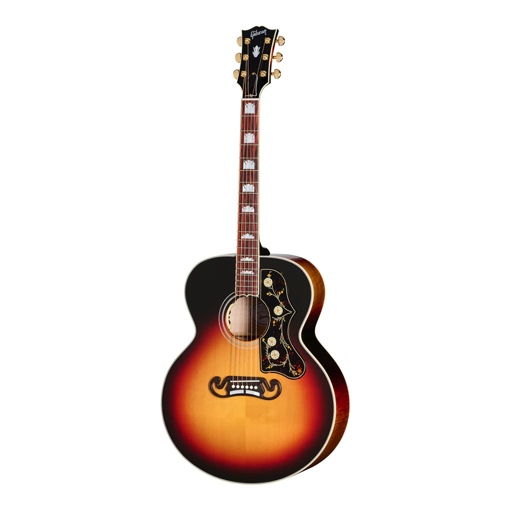 Gibson SJ-200 Standard Maple Acoustic Guitar - Tri Burst - Image 2