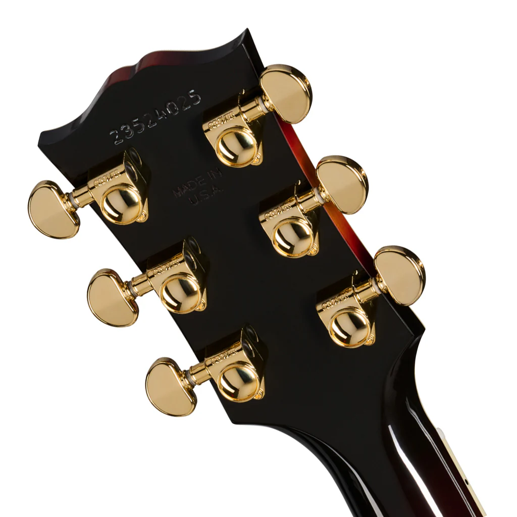 Gibson SJ-200 Standard Maple Acoustic Guitar - Tri Burst - Image 5