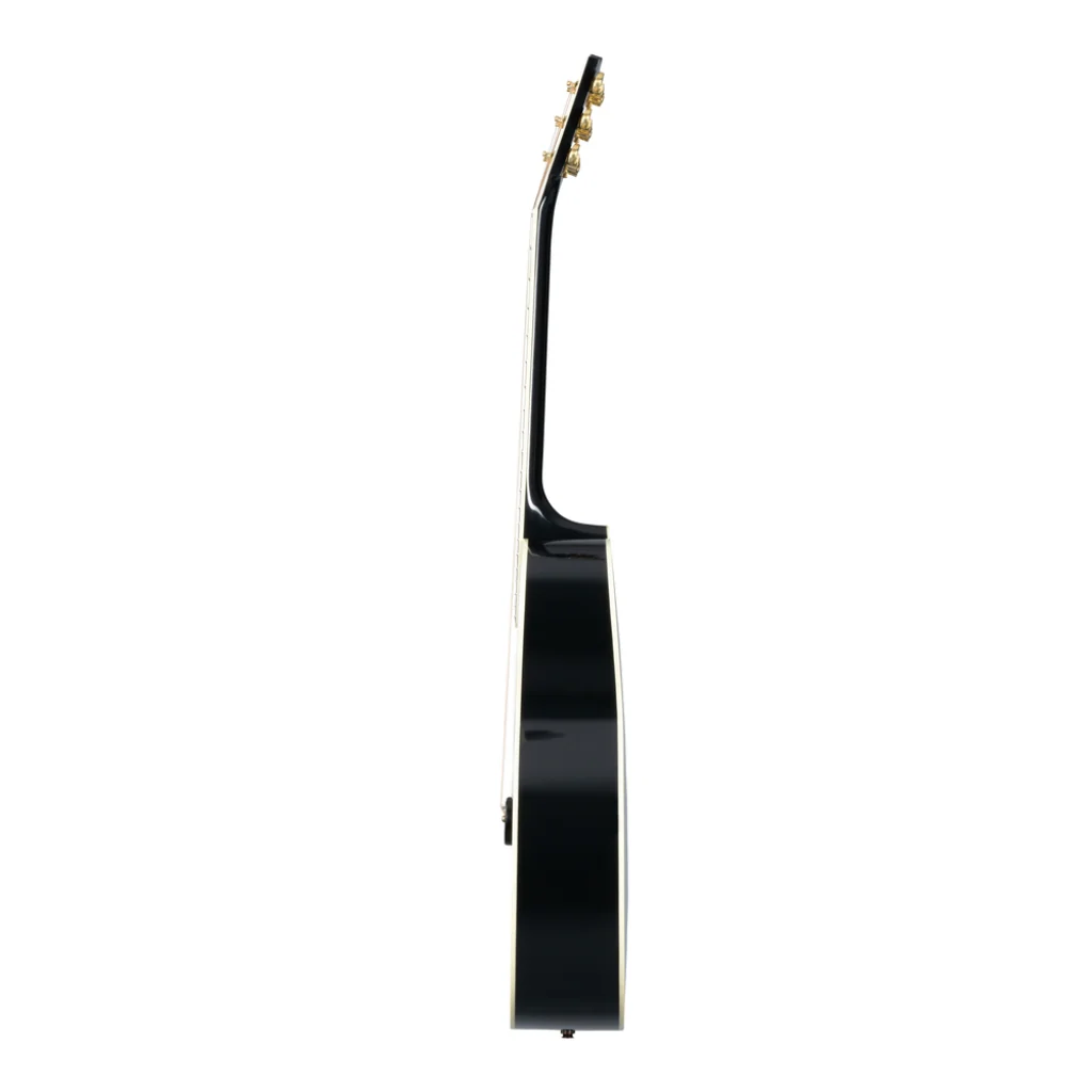 Gibson SJ200 Custom Ebony Acoustic Guitar - Image 8