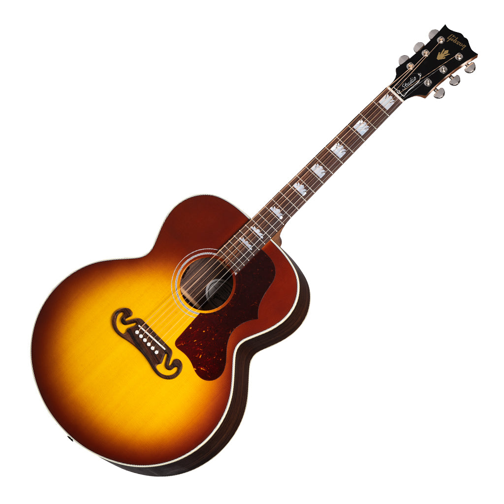 Gibson SJ200 Studio Rosewood Satin R'Burst - Image 7