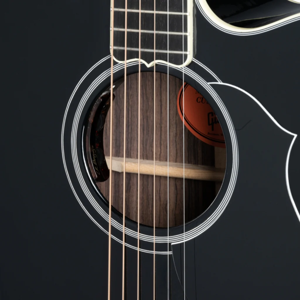Gibson Songwriter EC Custom Ebony Acoustic Guitar - Image 6