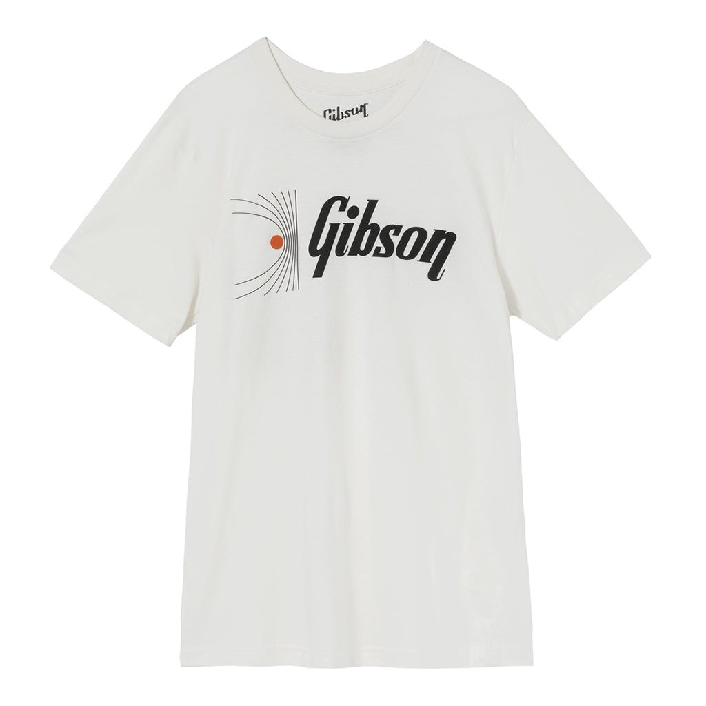 Gibson Soundwave Tee White Medium