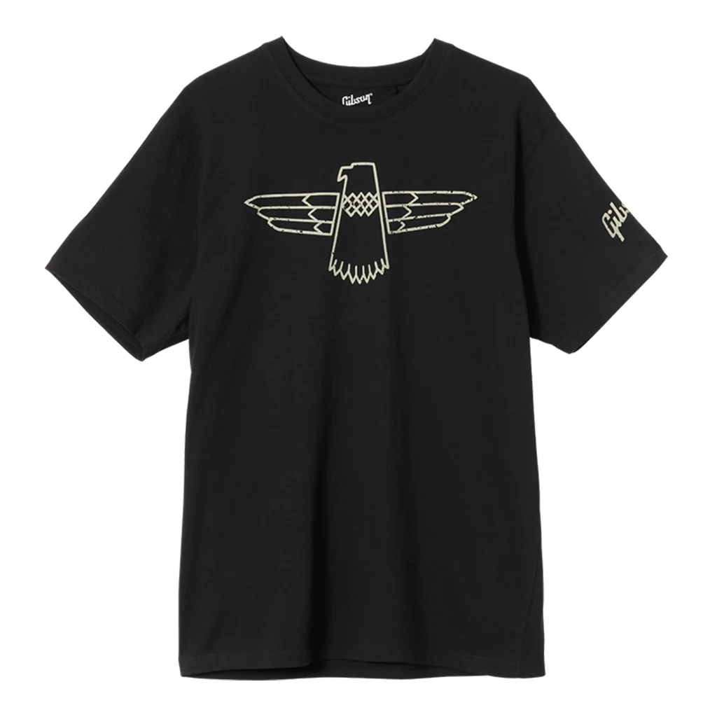 Gibson T Shirt - Thunderbird Black - Medium