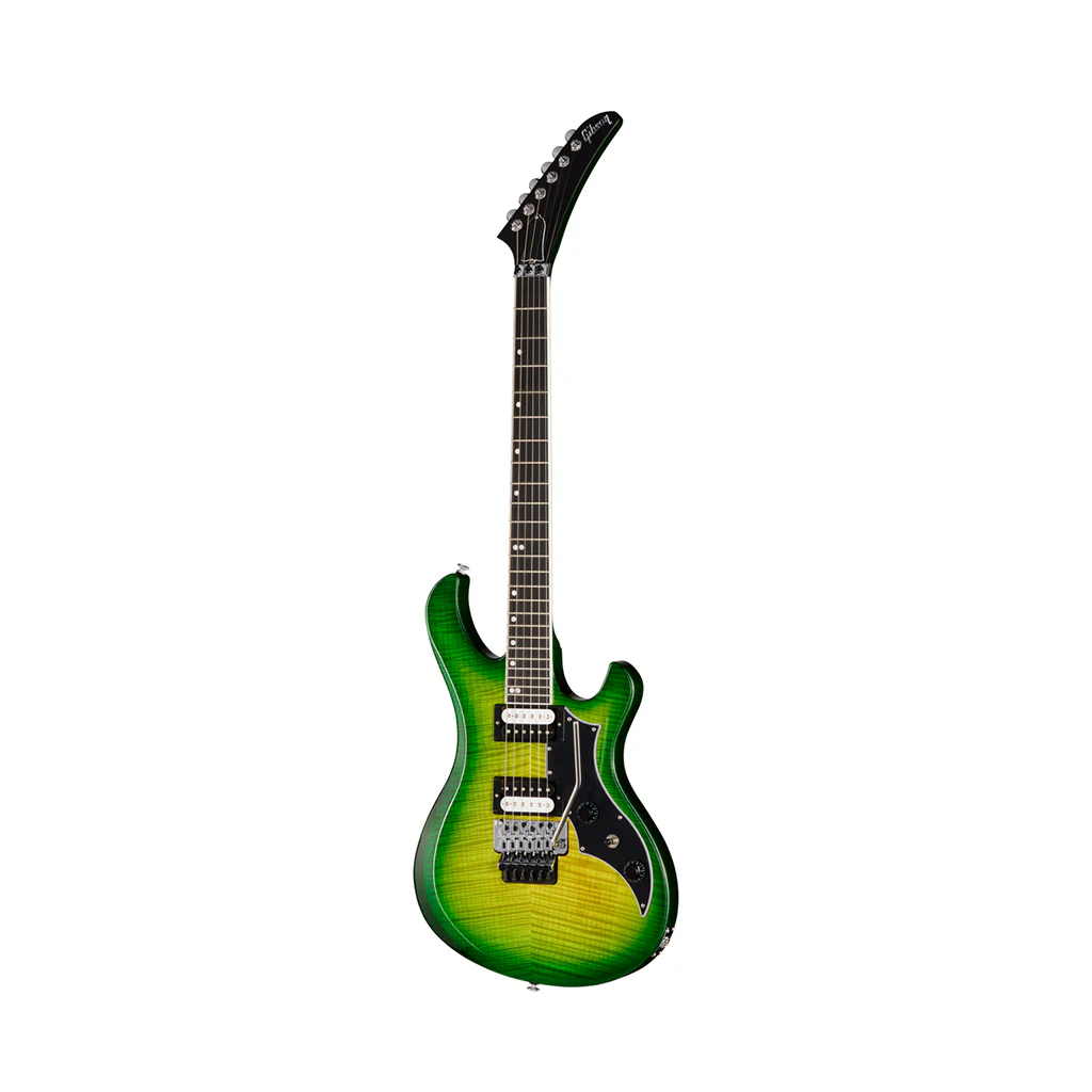 Gibson Victory Floyd Rose Electric Guitar - Iguana Burst - Image 3