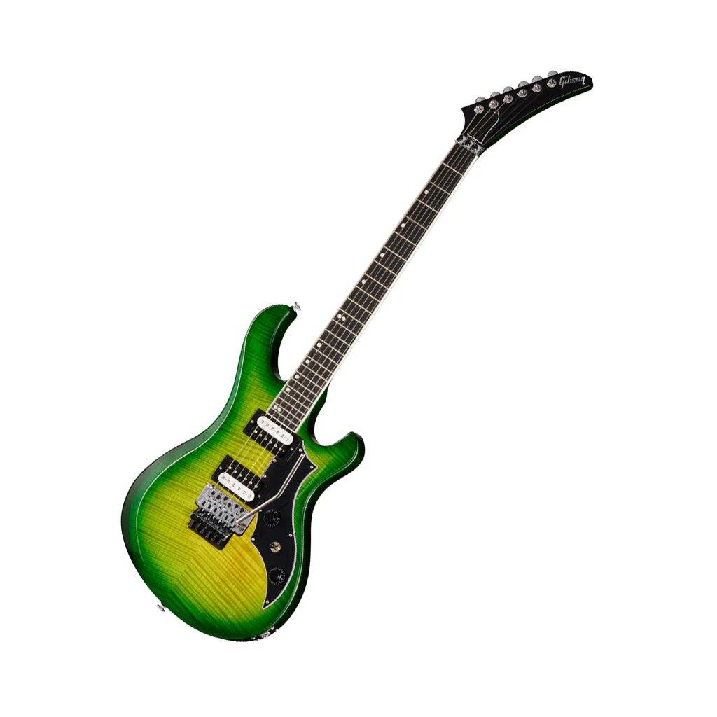 Gibson Victory Floyd Rose Electric Guitar - Iguana Burst - Image 8