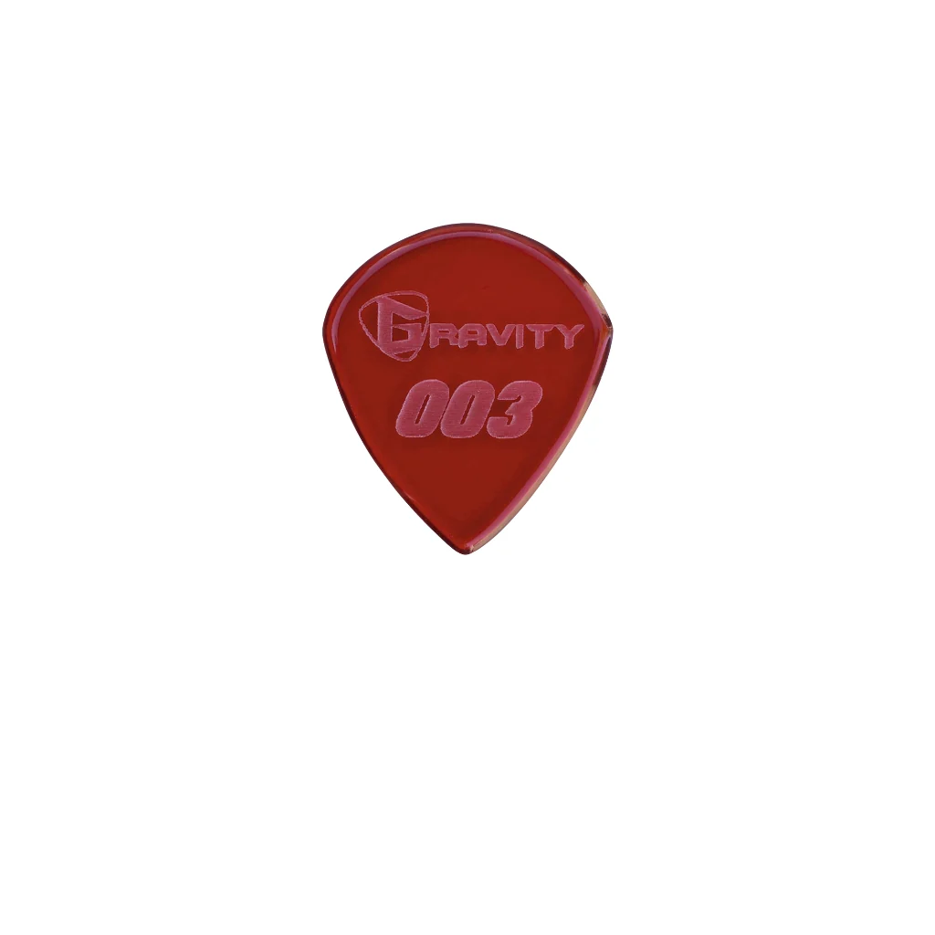 Gravity Picks - 003 Red Pick Replica Polished