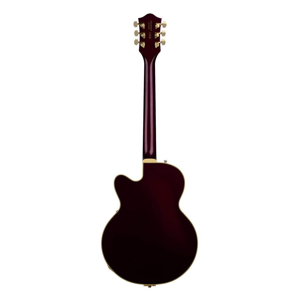 Gretsch Broadkaster Jr LX Center Block with String Thru Bigsby Ebony Fingerboard Blackberry - Image 3