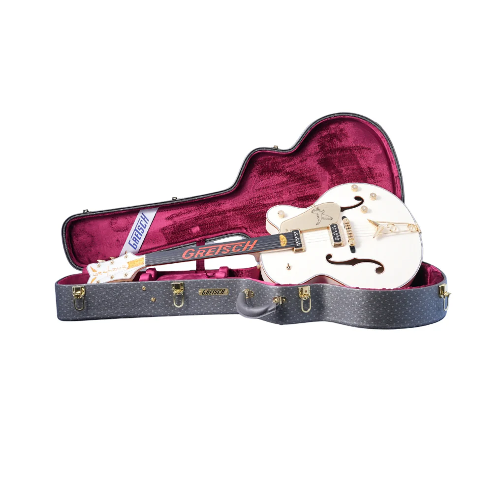 Gretsch Custom Shop G6136-55 Falcon Aged White CC - Master Built by Gonzalo Madrigal - Image 8