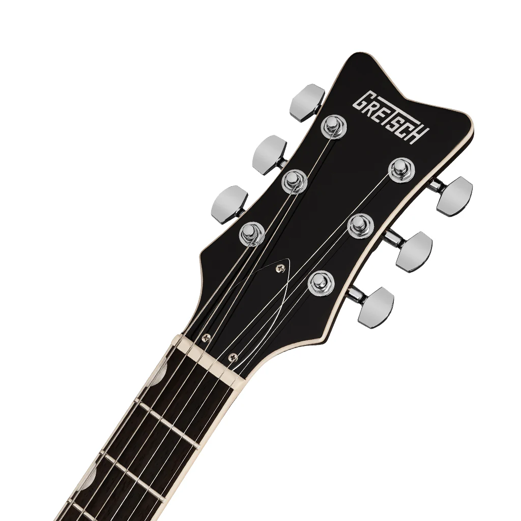 Gretsch Electromatic Jet Club 1 Pickup Rosewood Electric Guitar - Claret Burst - Image 5