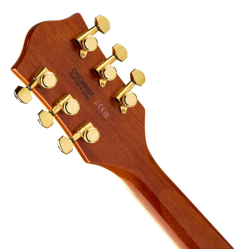 Gretsch Limited Edition Electromatic Broadkaster Jr Singlecut with Bigsby Rosewood Fingerboard Roundup Orange - Image 5