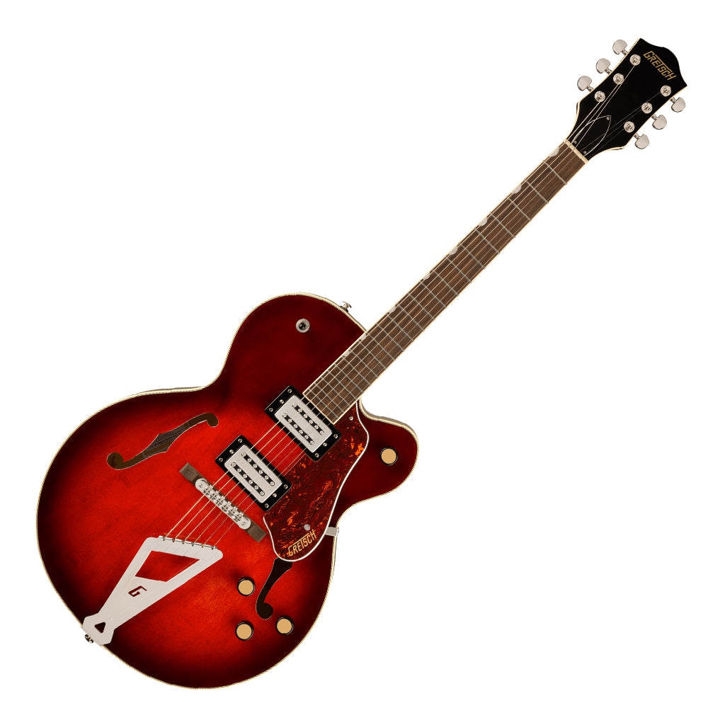 Gretsch G2420 Streamliner Hollow Body with Chromatic II and Laurel Fingerboard - Claret Burst - Image 7