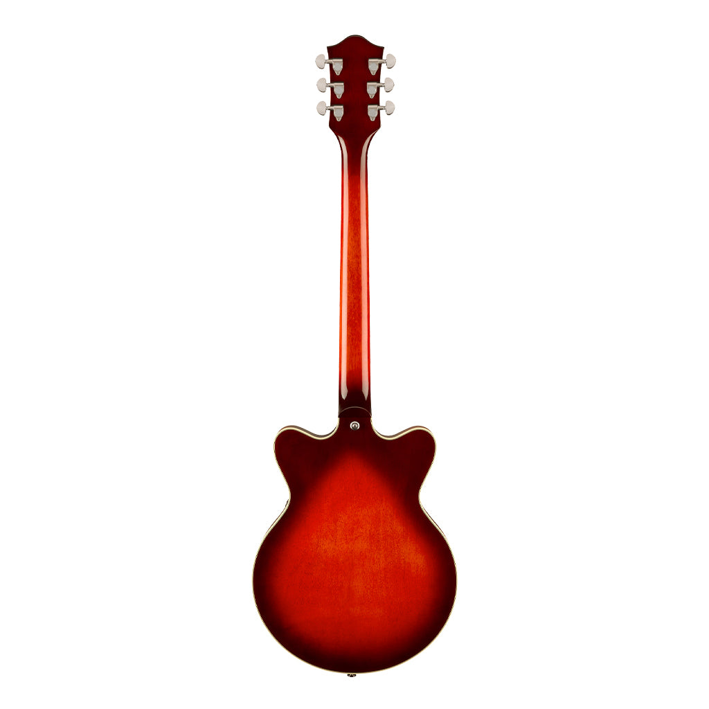 Gretsch G2655 Streamliner Center Block Jr. Double-Cut with V-Stoptail and Laurel Fingerboard - Claret Burst - Image 3