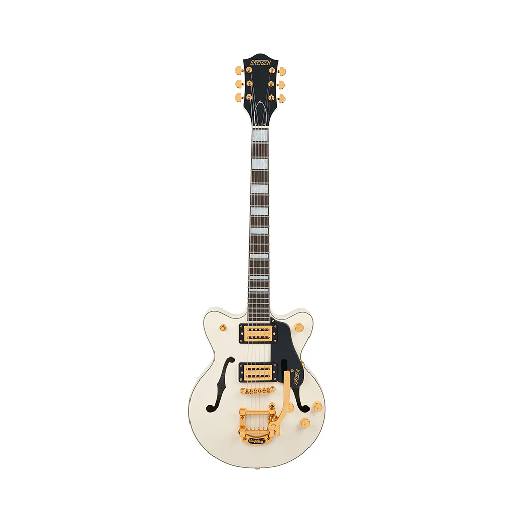 Gretsch G2655TG Limited Edition Streamliner Center Block Jr. Doublecut w/Bigsby Laurel Fingerboard BroadTron BT-3S Pickups - Vintage White - Image 3
