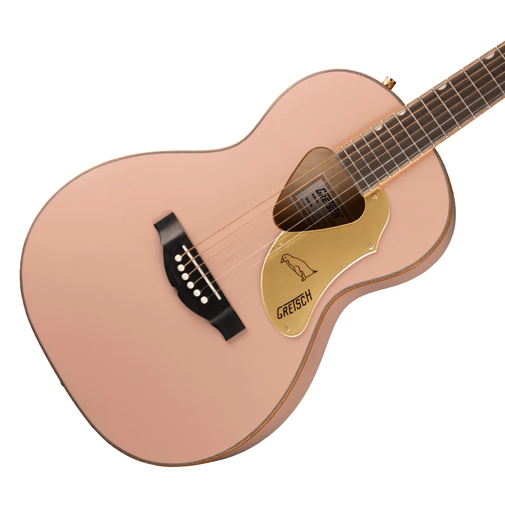 Gretsch G5021E Rancher Penguin Parlour Acoustic/Electric - Shell Pink - Image 7