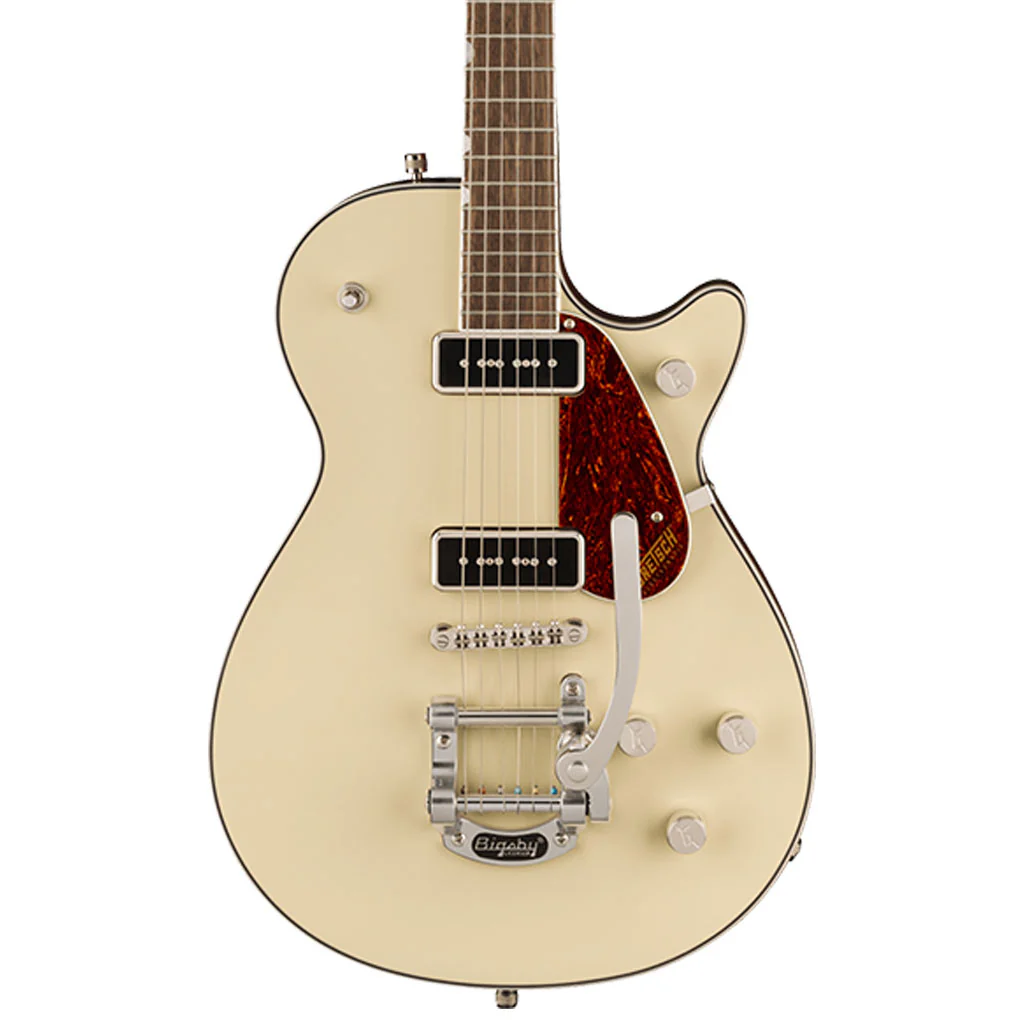 Gretsch G5210T-P90 Electromatic® Jet™ Two 90 Single-Cut with Bigsby®- Laurel Fingerboard - Vintage White