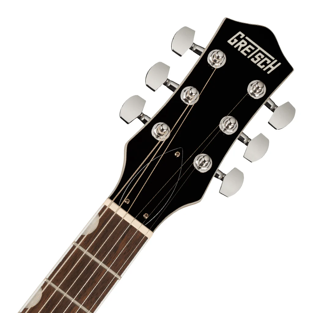 Gretsch G5222 Electromatic® Double Jet™ BT with V-Stoptail, Laurel Fingerboard, Black - Image 4