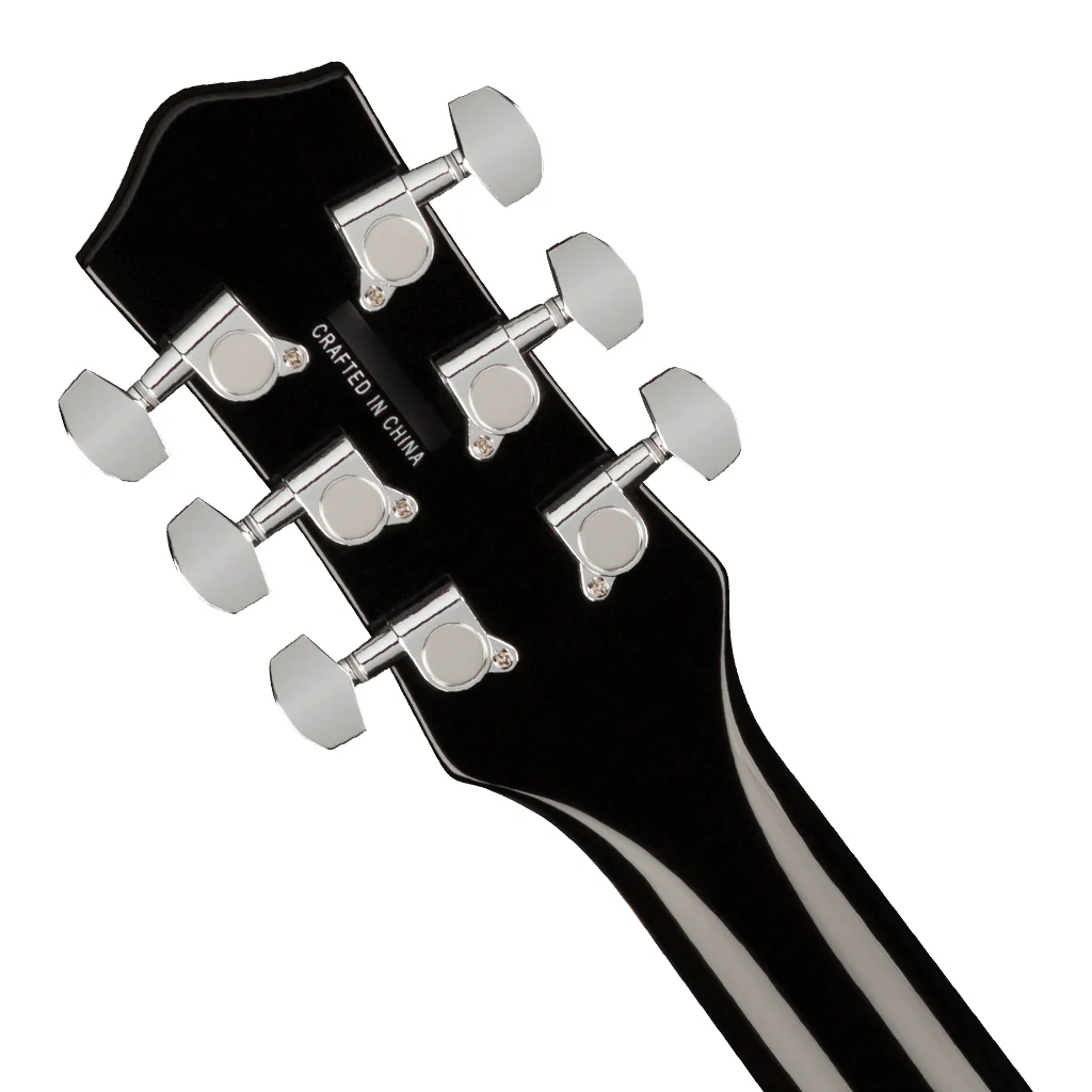 Gretsch G5222 Electromatic® Double Jet™ BT with V-Stoptail, Laurel Fingerboard, Black - Image 5